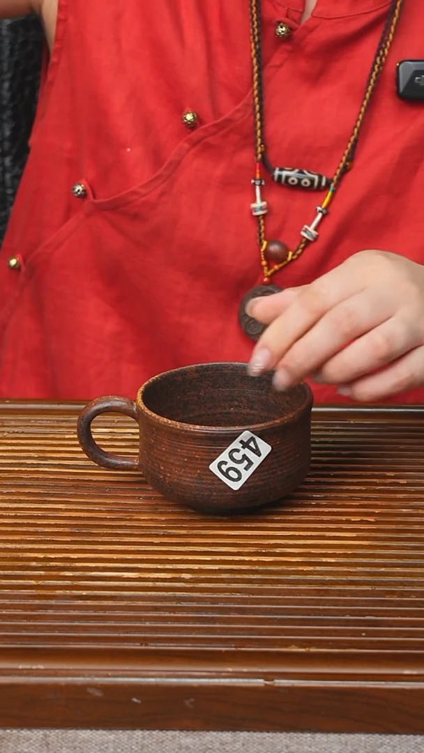 万古烧粗陶手工茶具