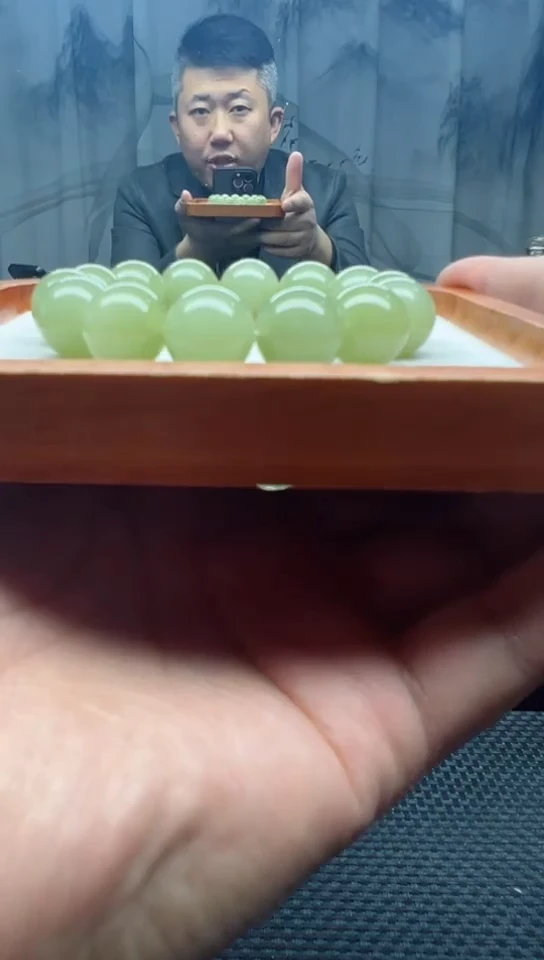 未镶嵌手串和田玉若羌黄口卡16纯天然拍一发一