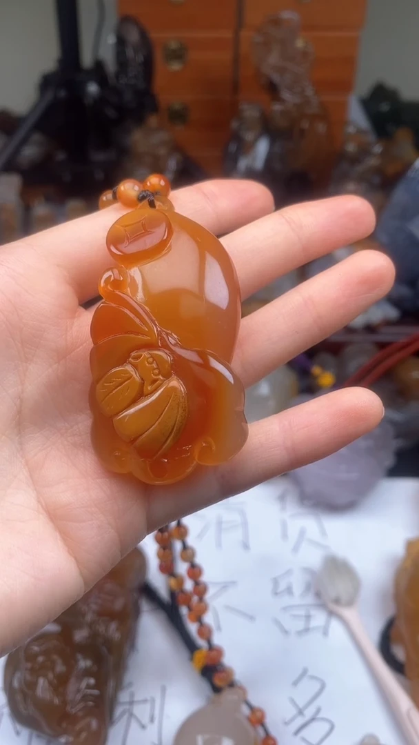 【闪购商品】玛瑙/玉髓颈饰未镶嵌AA