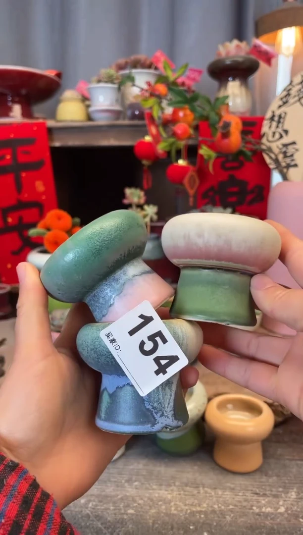 【闪购商品】摆件153知木小芳花盆