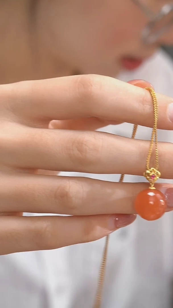 颈饰未镶嵌南红玛瑙KT25112403