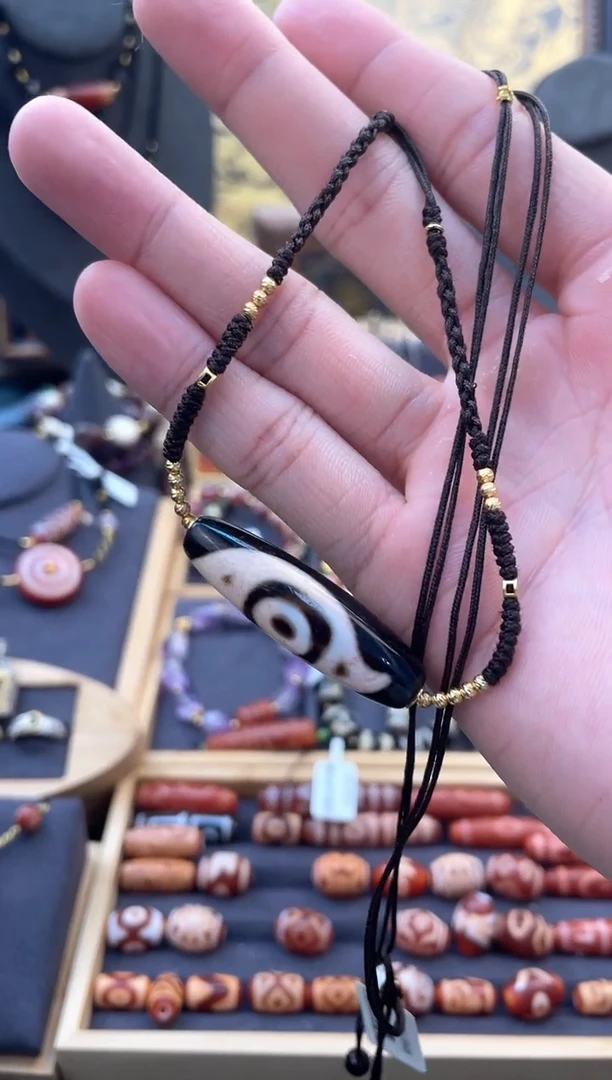 玛瑙/玉髓颈饰未镶嵌行运应该一眼锁骨链