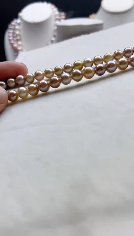 淡水珍珠未镶嵌颈饰1