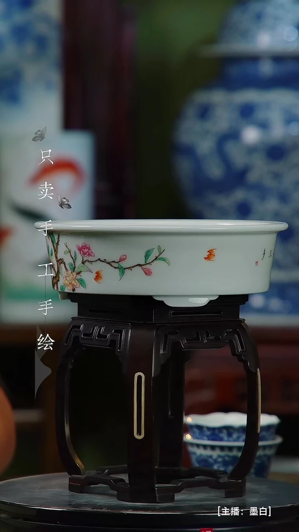 瓷片伟*景德镇手工手绘陶瓷