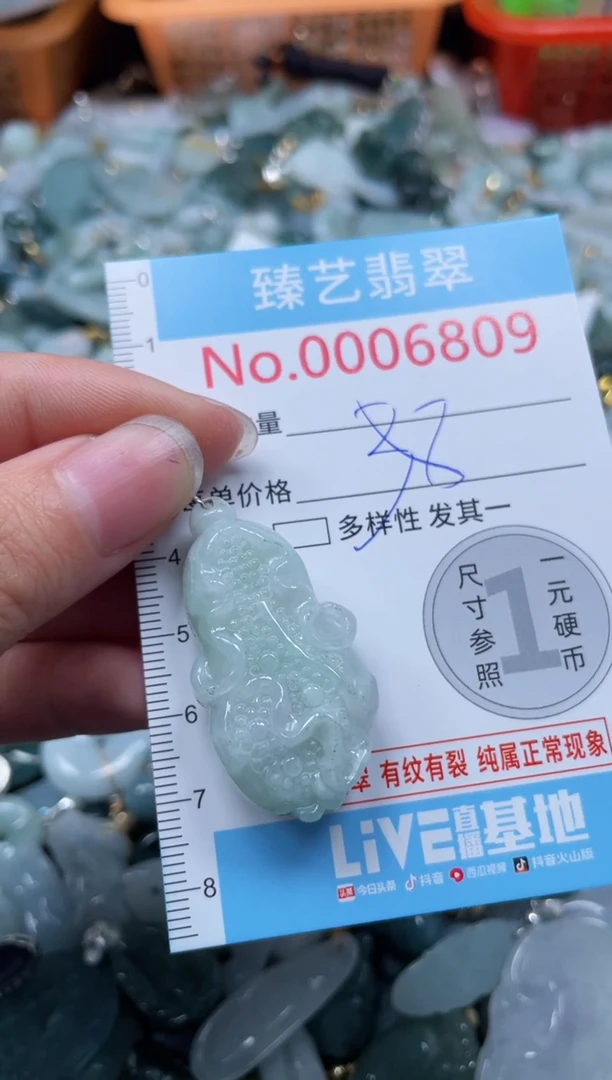 颈饰未镶嵌翡翠6809