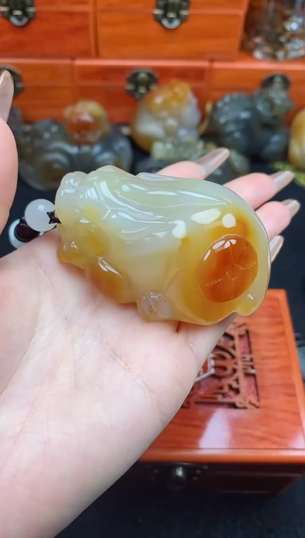 未镶嵌玛瑙/玉髓珠宝奇石珂*0