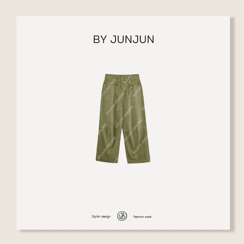 ByJunjun【山系】 意大利环保染料结合进口面料高品山系裤