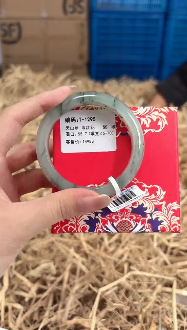未镶嵌手镯石英质玉T-1295