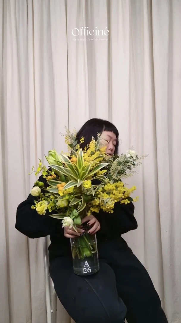 桃**蛋A26 Officine手打家居花束