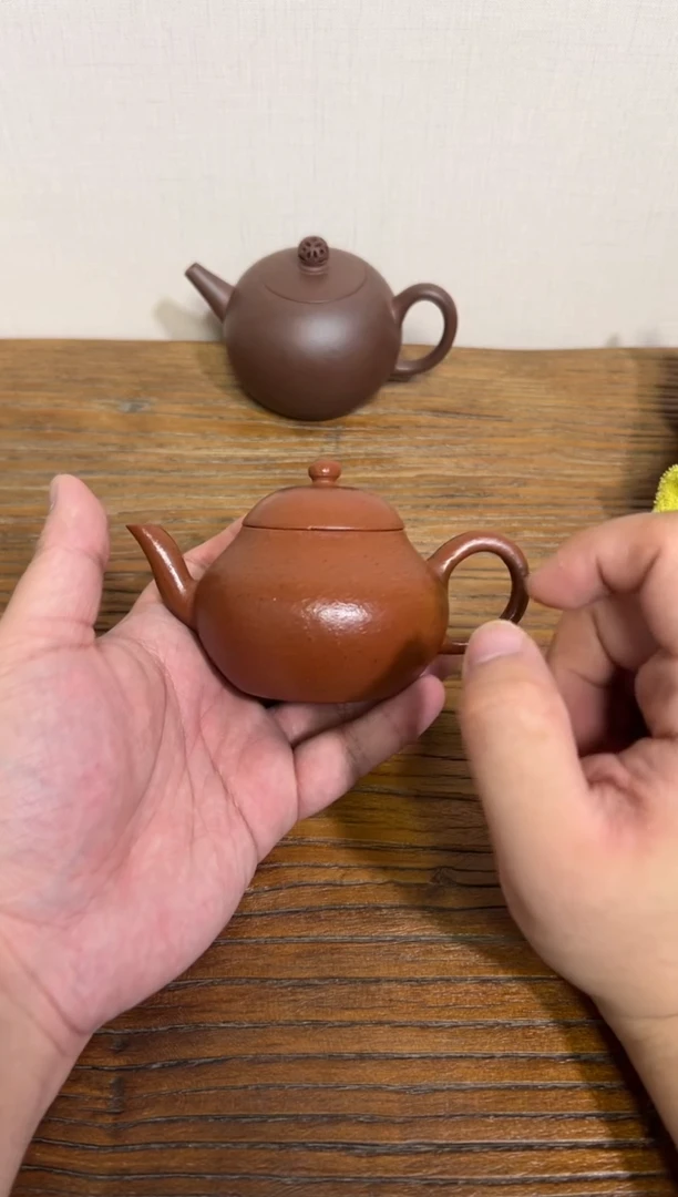 茶壶紫砂健**龍粗砂到代梨行壶