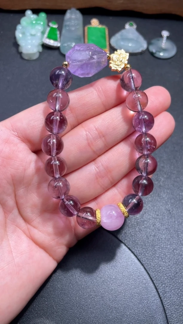 未镶嵌手链水晶35