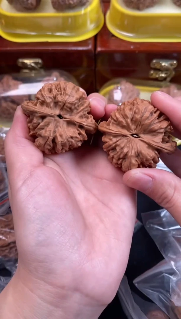 把件文玩核桃官帽46尺s974