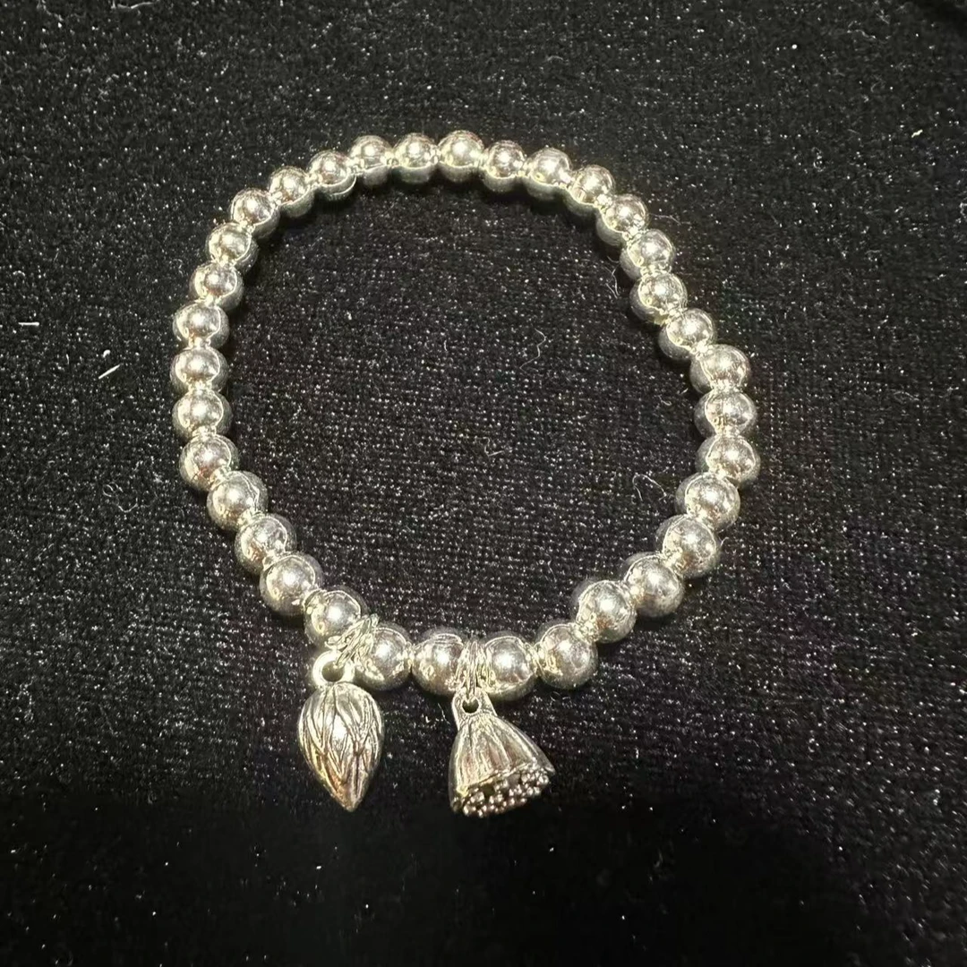 (中国金楼）银色两世欢手链