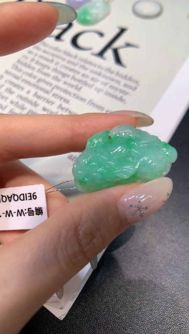 颈饰未镶嵌翡翠貔貅