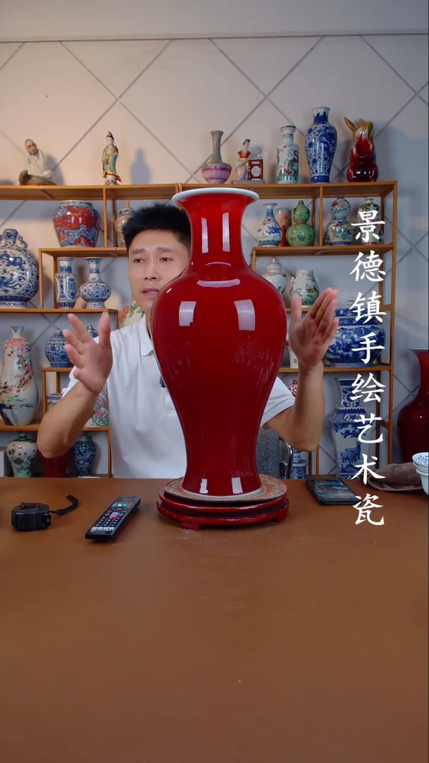 现代景德镇手工手绘陶瓷摆件24