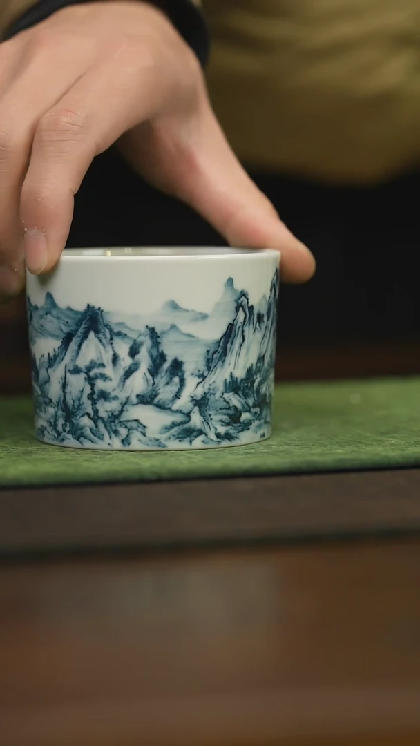 【闪购商品】杯柴窑青花破价福利