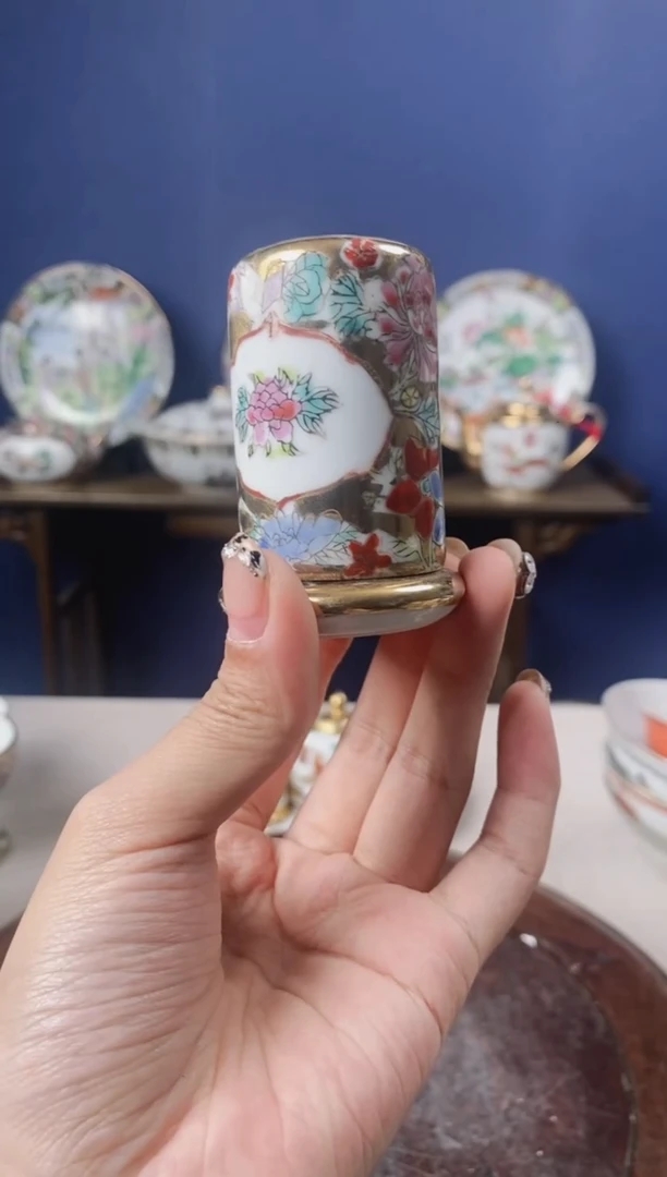 瓷片微瑕景德镇窑厂瓷摆件单件