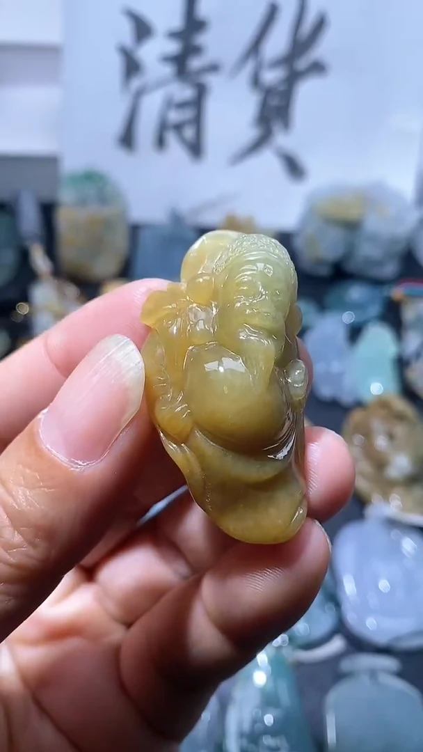 吊坠(不含链)未镶嵌翡翠1