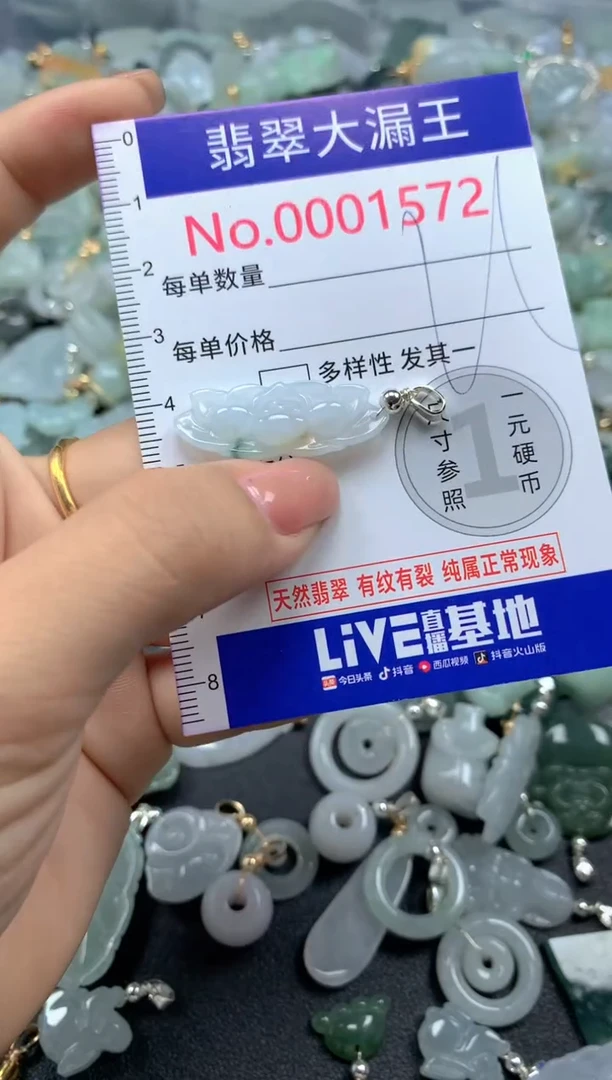 颈饰未镶嵌翡翠1572