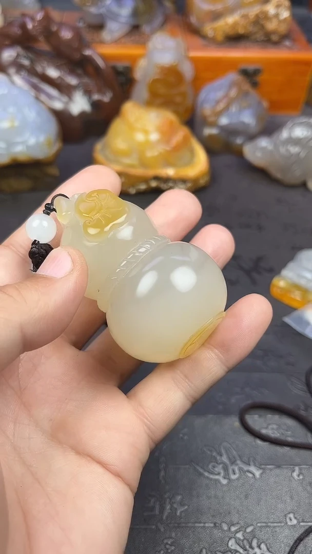 【闪购商品】玛瑙/玉髓手把未镶嵌1