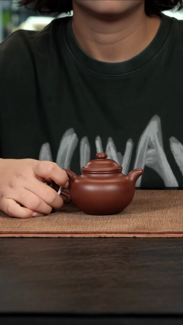 茶壶紫砂大亨莲子底槽青200cc