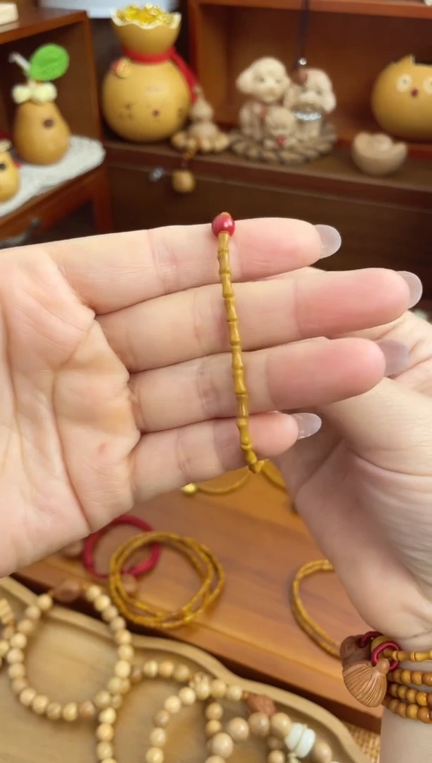 竹节手串一物一拍莎莎款