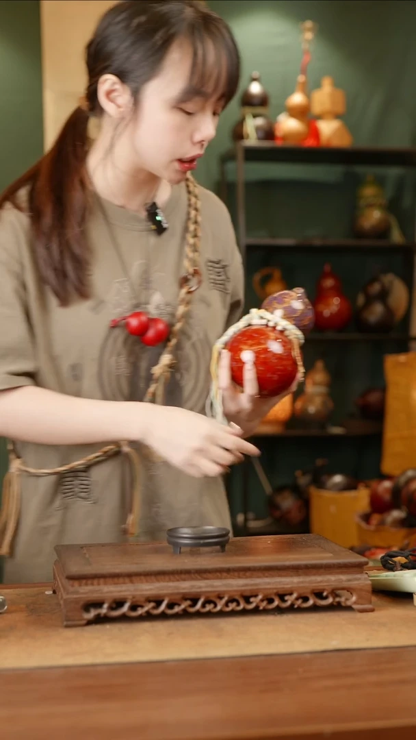238号精品天然大漆酒葫芦一物一拍~
