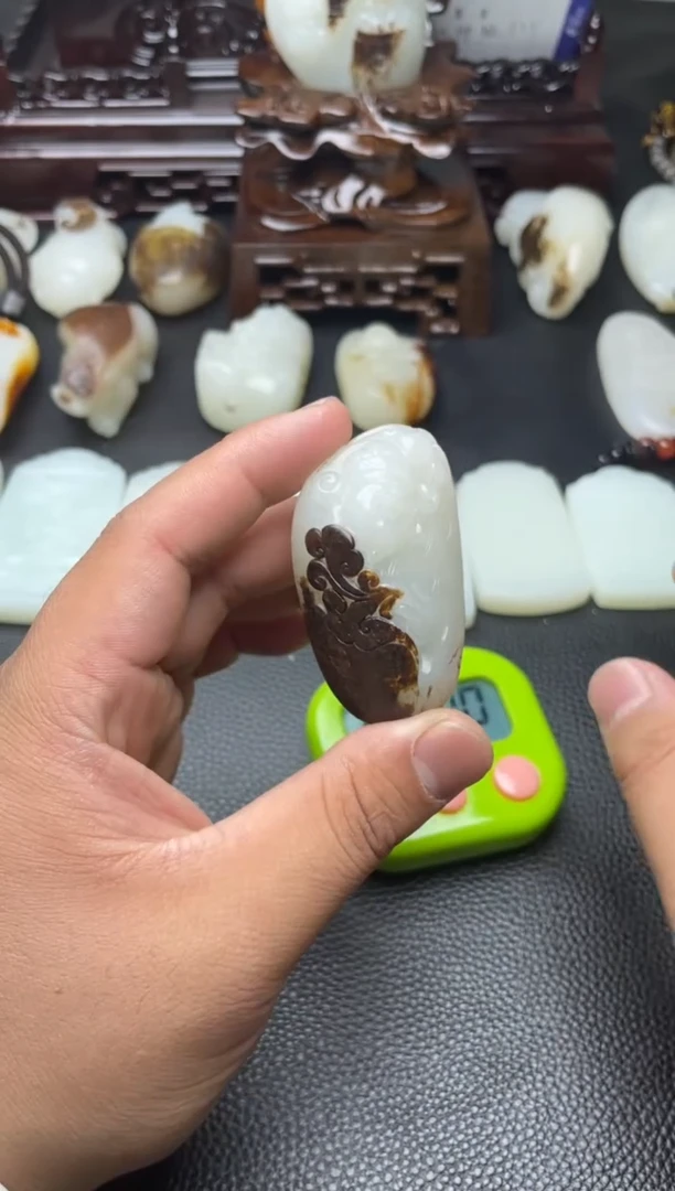 未镶嵌和田玉挂件春**冬1