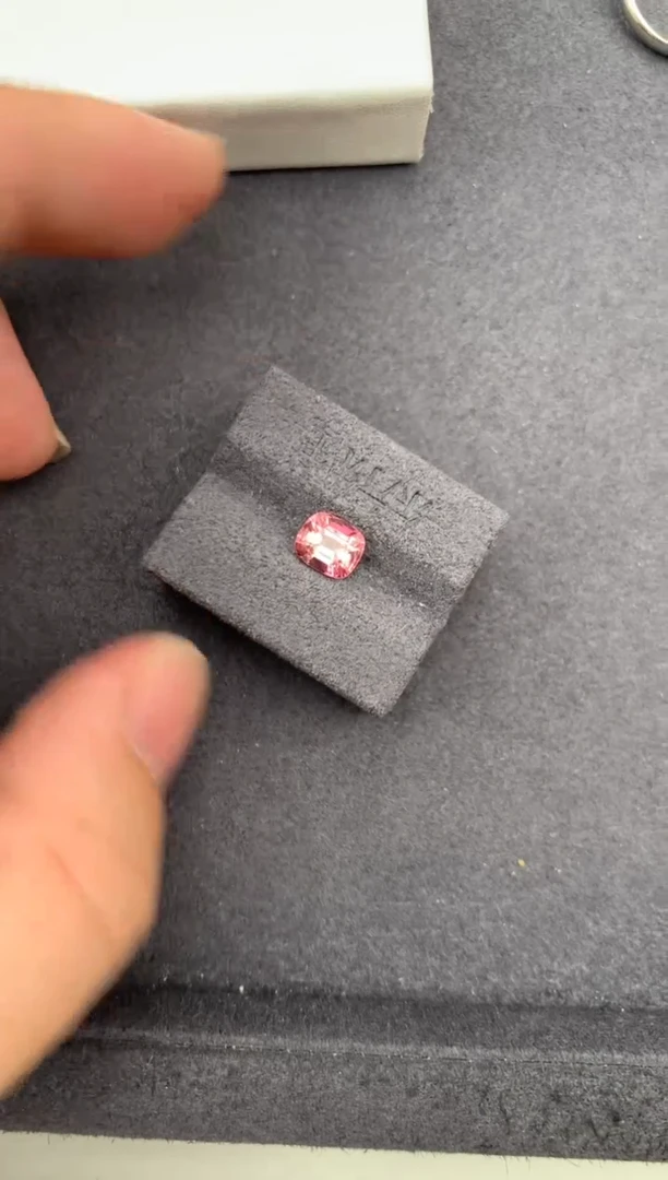未镶嵌珠宝半成品碧玺1.1ct粉碧玺 定制  GE