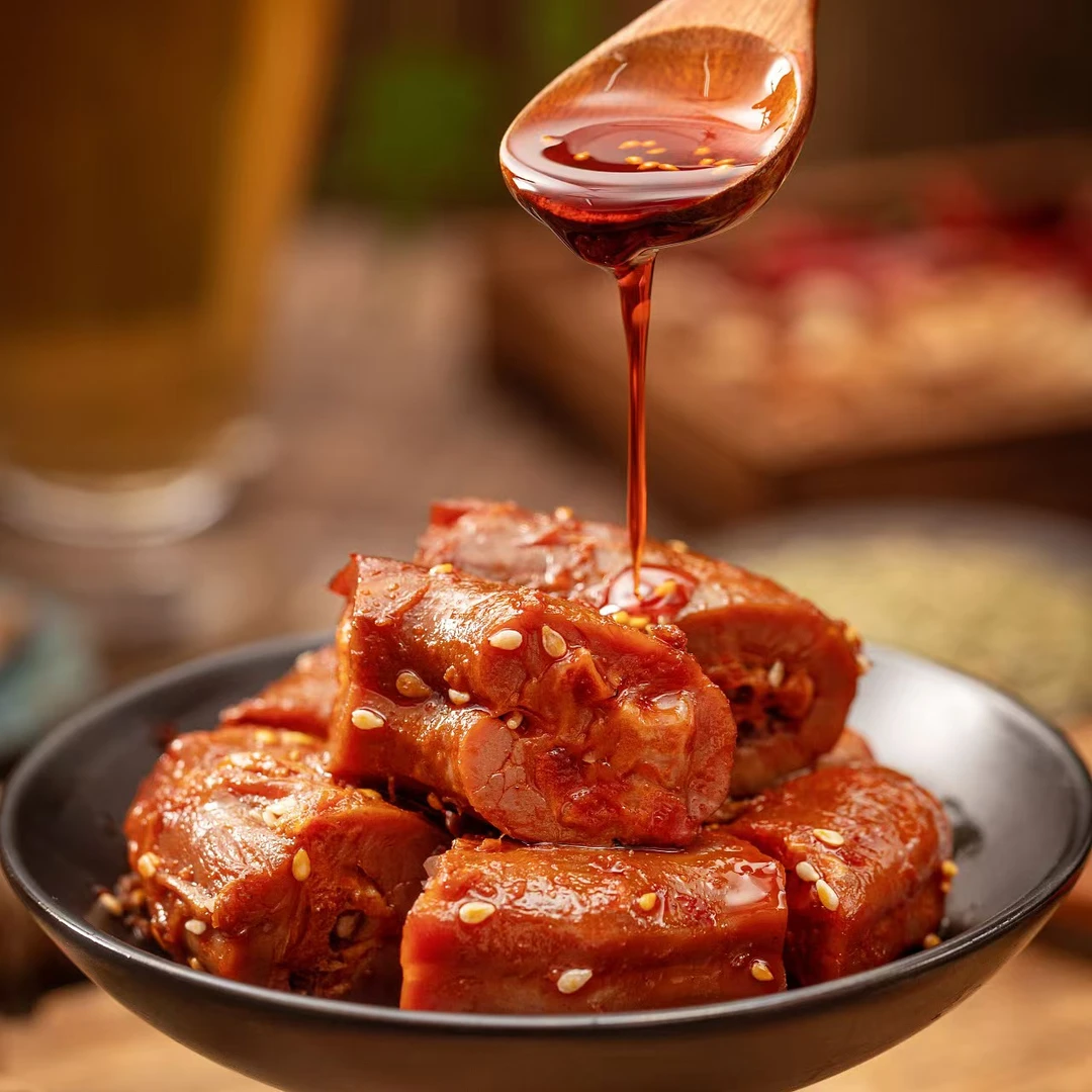 现卤现发鸭脖10个