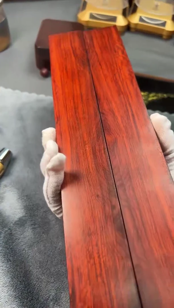 紫檀木类端景台印度小叶紫檀琴料镇尺