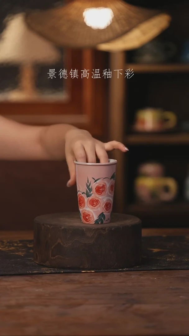 陶瓷景德镇高温釉下手绘陶瓷146