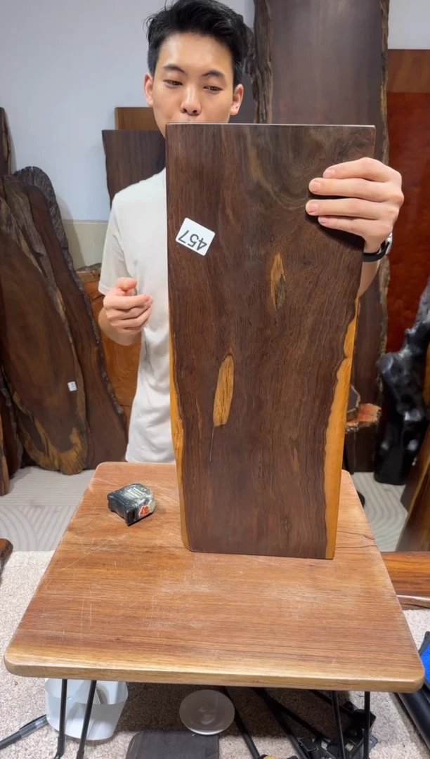 风车木（黑檀木）尺寸57*24*2.3编号457