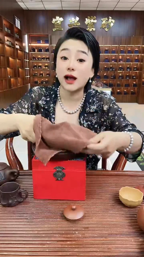 茶壶紫砂珐琅彩曲壶古红泥陈芸