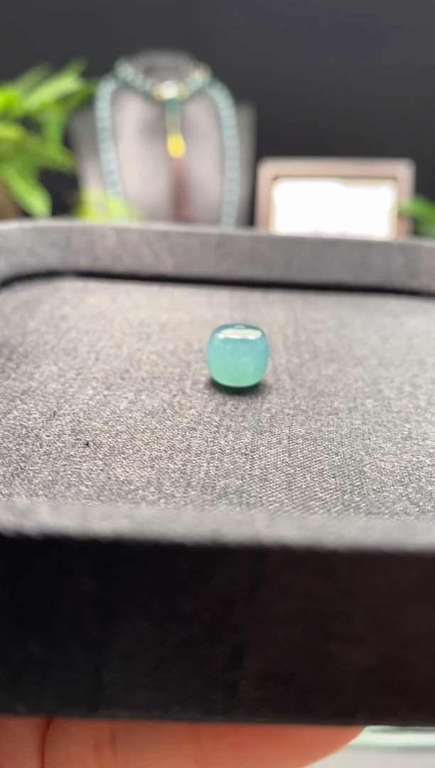 未镶嵌手链翡翠散珠卡9+mm左右老型珠