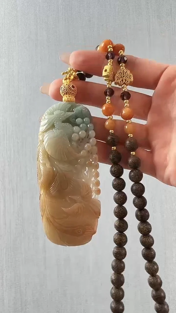 颈饰未镶嵌翡翠凤凰