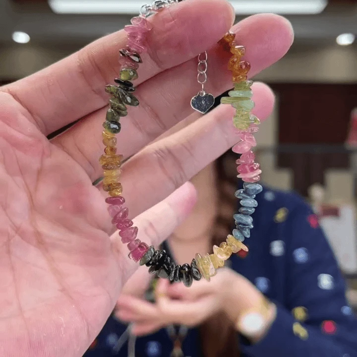 碧玺手链多样性发货QTL105024