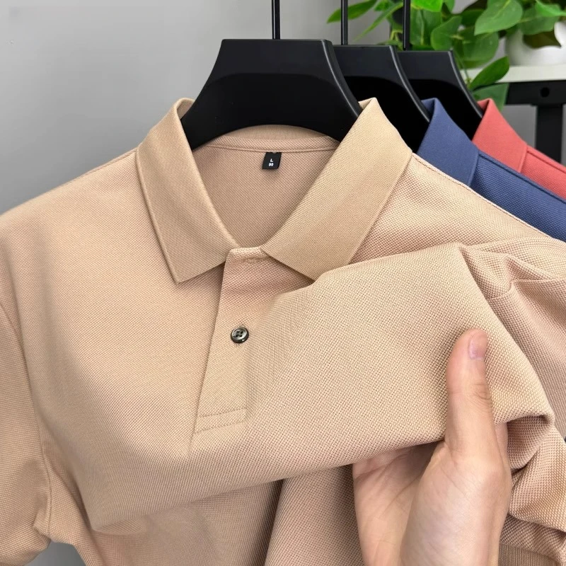 ZaSaFran纯棉短袖POLO衫男士夏季翻领高端长绒棉T恤休闲商务透气