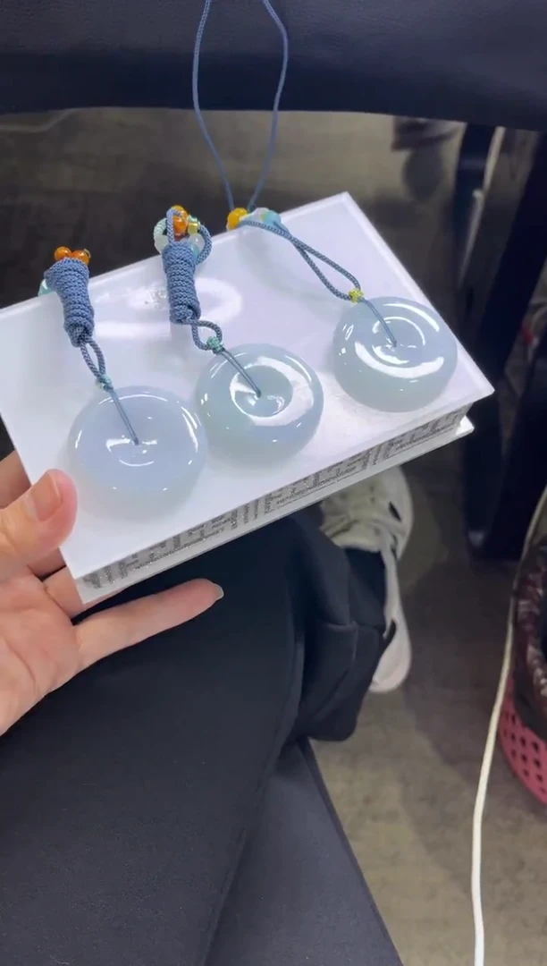 颈饰未镶嵌翡翠B174/多样性发一件/配绳子