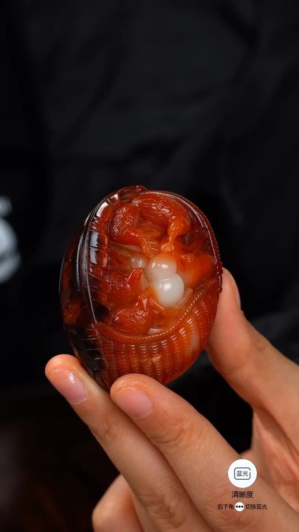 未镶嵌和田玉挂件纪****年五子登科