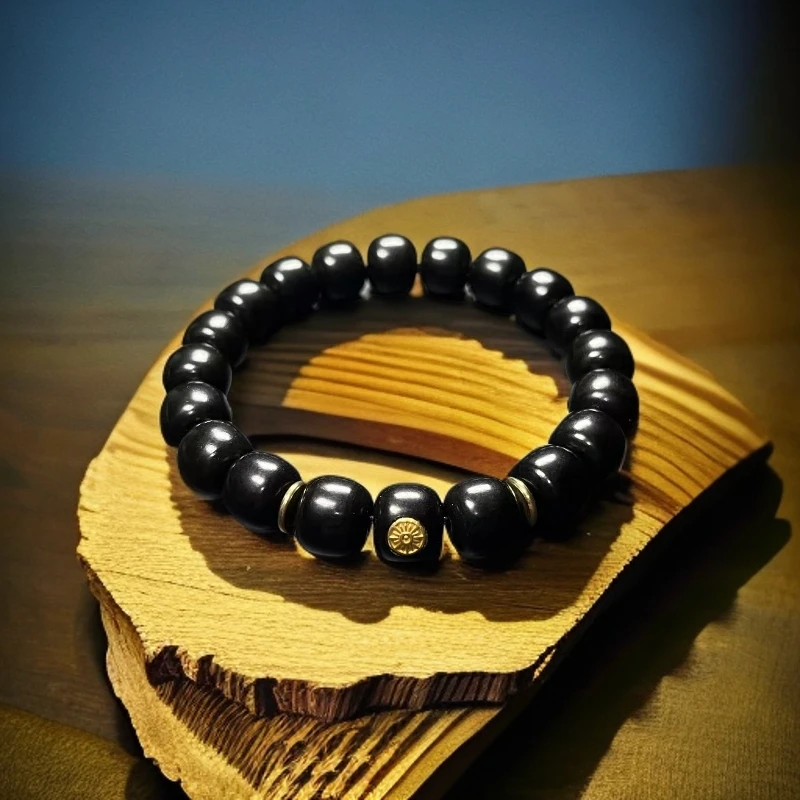 金标溏心菩提手串精工老型时尚搭配绕指柔单圈M146