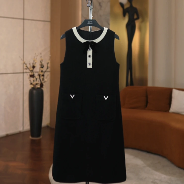 香风秋季新款显瘦国风时尚气质宽松连衣裙WX-A1237