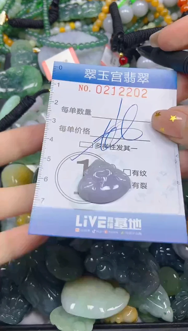 颈饰未镶嵌翡翠闪购C0212202多样性发其一
