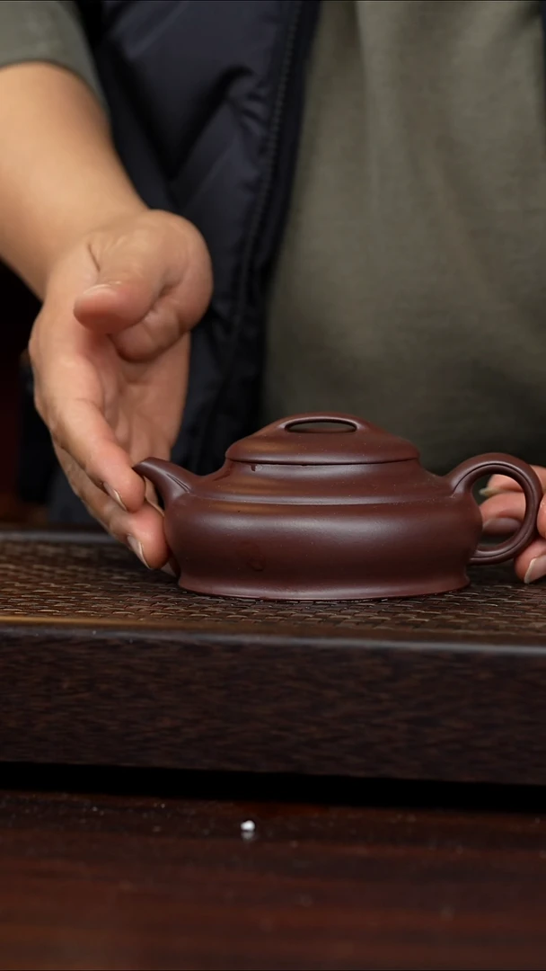 茶壶紫砂丹壶溢香紫砂壶微瑕280cc