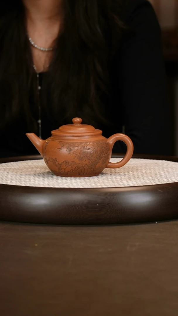 【邵忠源】大亨上腰线 大亨玉砂段 260c+笔筒+画+主人杯