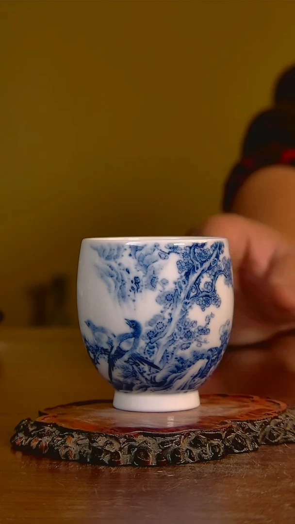 【闪购商品】杯手工手绘杯杯很美丽