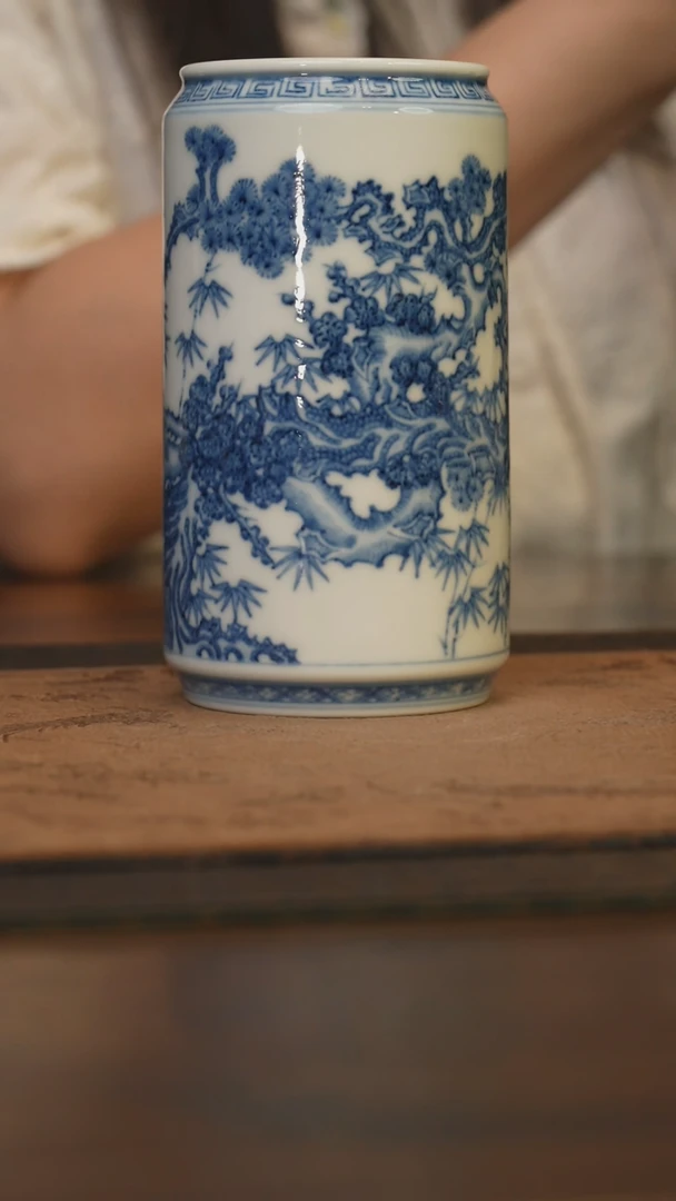 瓷片柴窑青花破价福利