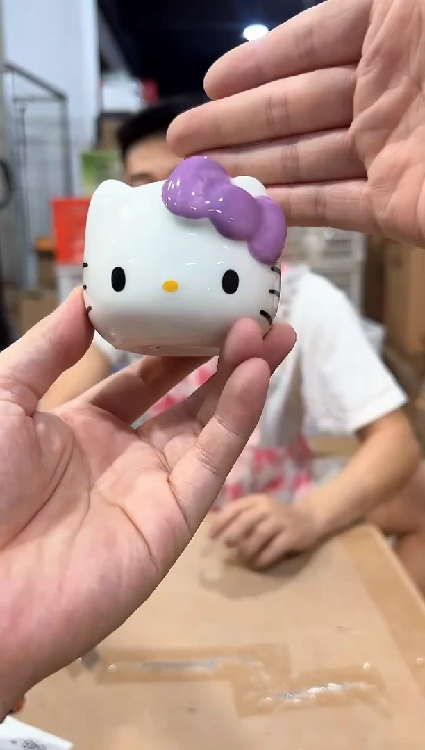 瓷片紫色kt猫香薰