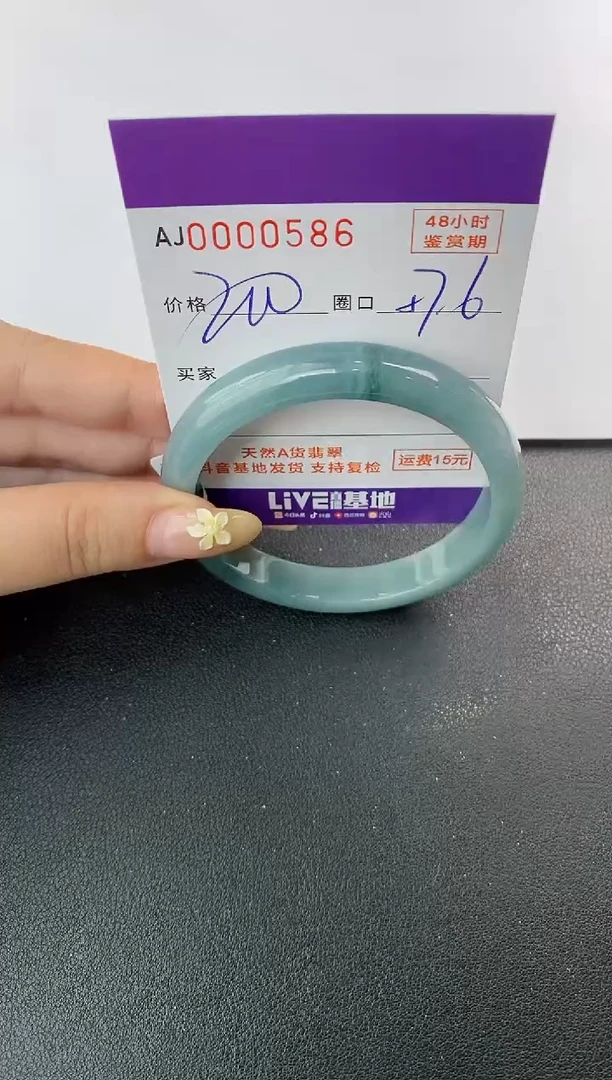 未镶嵌手镯翡翠天然A货翡翠