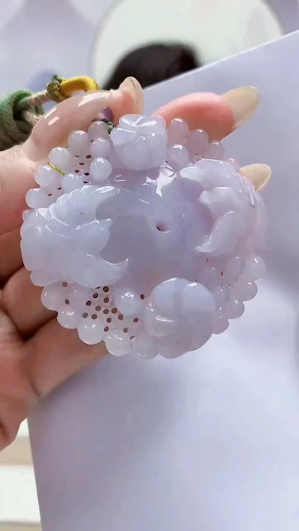 未镶嵌定制翡翠4829MM-毛货挂件17